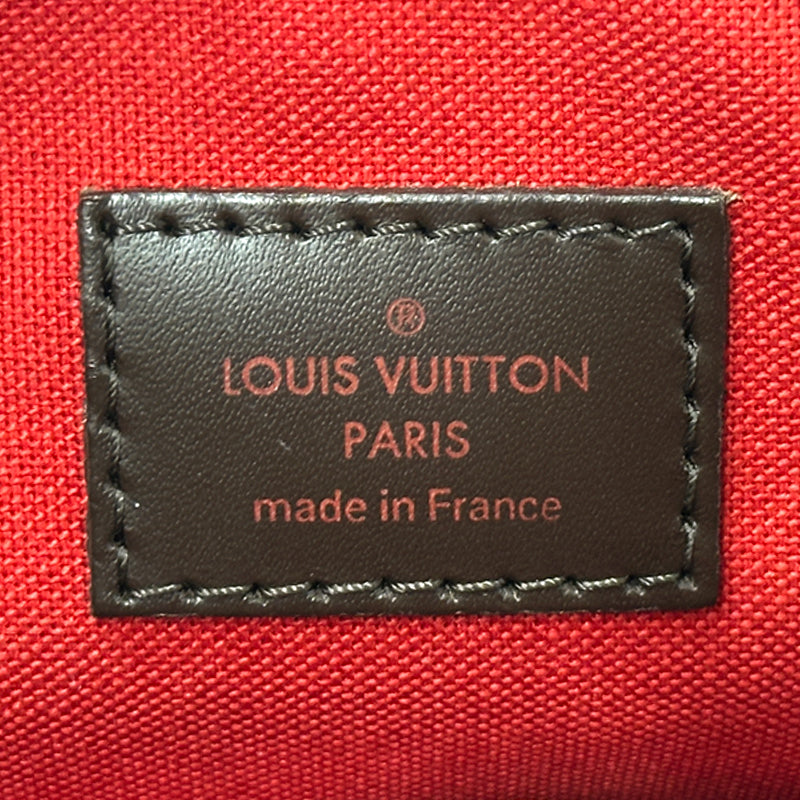 LOUIS VUITTON ルイ・ヴィトン ヴェローナ PM ハンドバッグ ダミエ エベヌ ブラウン N41117 ダミエキャンバス レディース 【中古】