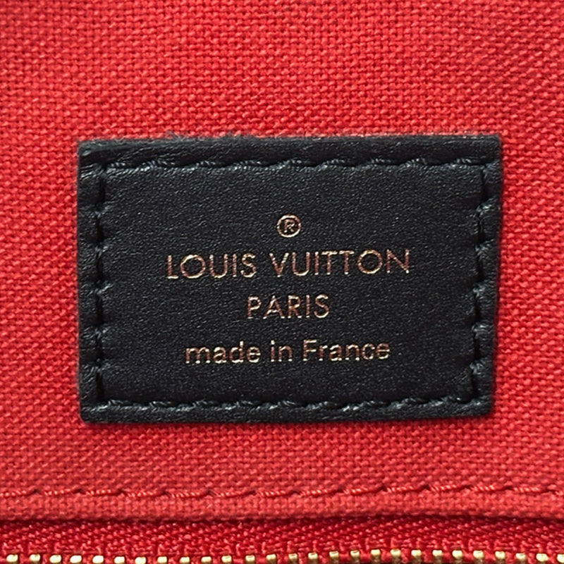 LOUIS VUITTON ルイ・ヴィトン オンザゴー MM 2wayバッグ モノグラム ジャイアント リバース ブラウン M45321 レディース 【中古】