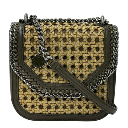 Stella McCartney ステラ・マッカートニー ファラベラボックス ショルダーバッグ カーキ レディース かわいい おしゃれ おでかけ ミニショルダー チェーンバッグ