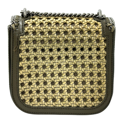Stella McCartney ステラ・マッカートニー ファラベラボックス ショルダーバッグ カーキ レディース かわいい おしゃれ おでかけ ミニショルダー チェーンバッグ