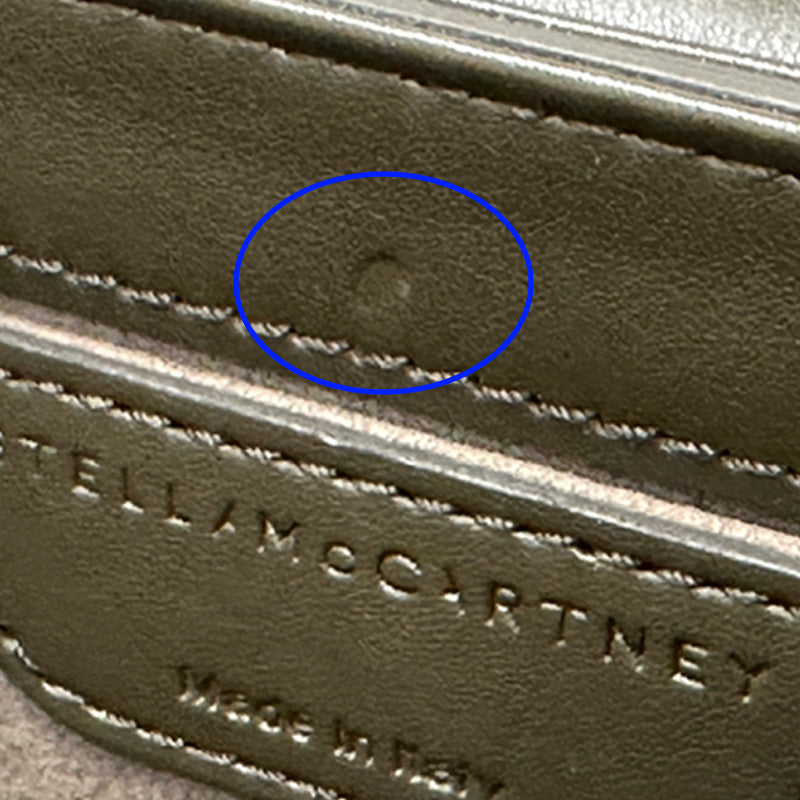 Stella McCartney ステラ・マッカートニー ファラベラボックス ショルダーバッグ カーキ レディース かわいい おしゃれ おでかけ ミニショルダー チェーンバッグ