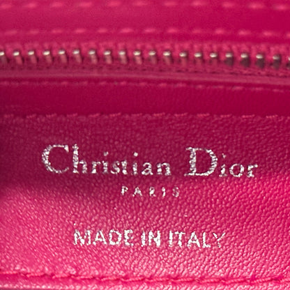 Dior ディオール バッグ ブランド ハンドバッグ ショルダーバッグ 2way レディース レディディオール ラージ 2wayバッグ ピンク レザー レディース 【中古】