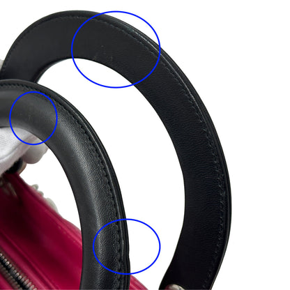 Dior ディオール バッグ ブランド ハンドバッグ ショルダーバッグ 2way レディース レディディオール ラージ 2wayバッグ ピンク レザー レディース 【中古】