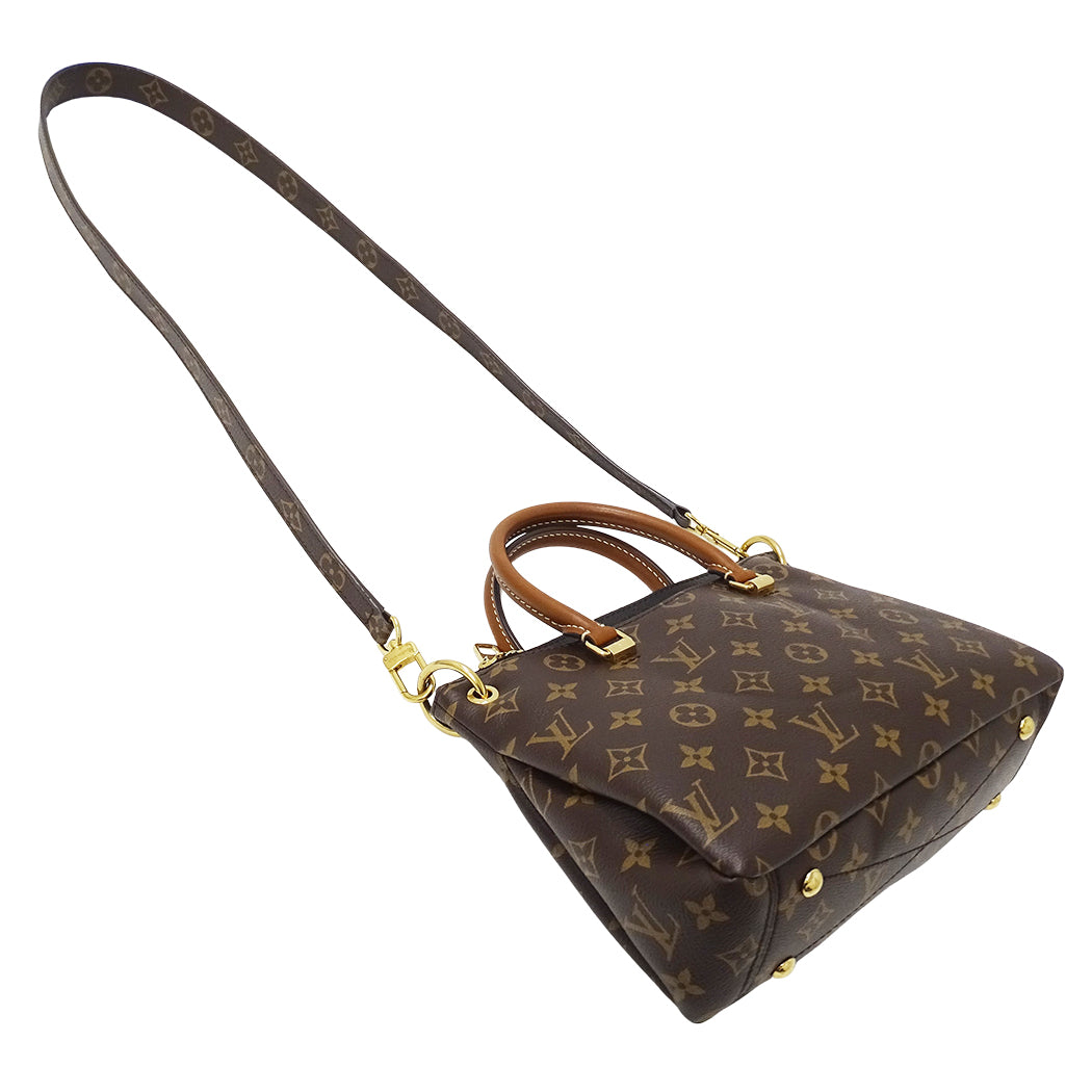 LOUIS VUITTON ルイ・ヴィトン パラス BB 2wayバッグ モノグラム ノワール M42960 レディース 【中古】