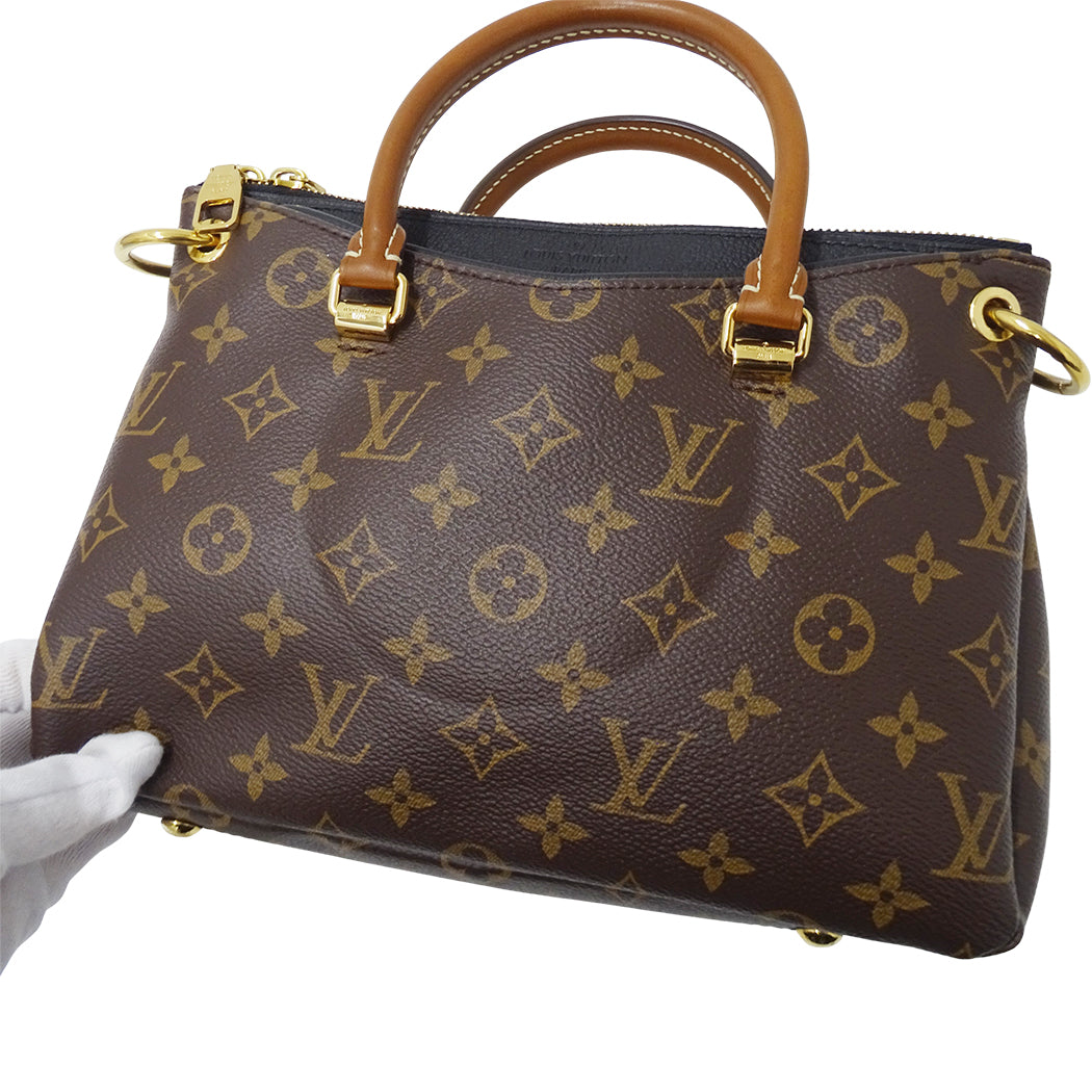 LOUIS VUITTON ルイ・ヴィトン パラス BB 2wayバッグ モノグラム ノワール M42960 レディース 【中古】