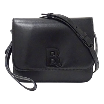 BALENCIAGA バレンシアガ ショルダーバッグ ブラック 592898 レザー レディース 【中古】