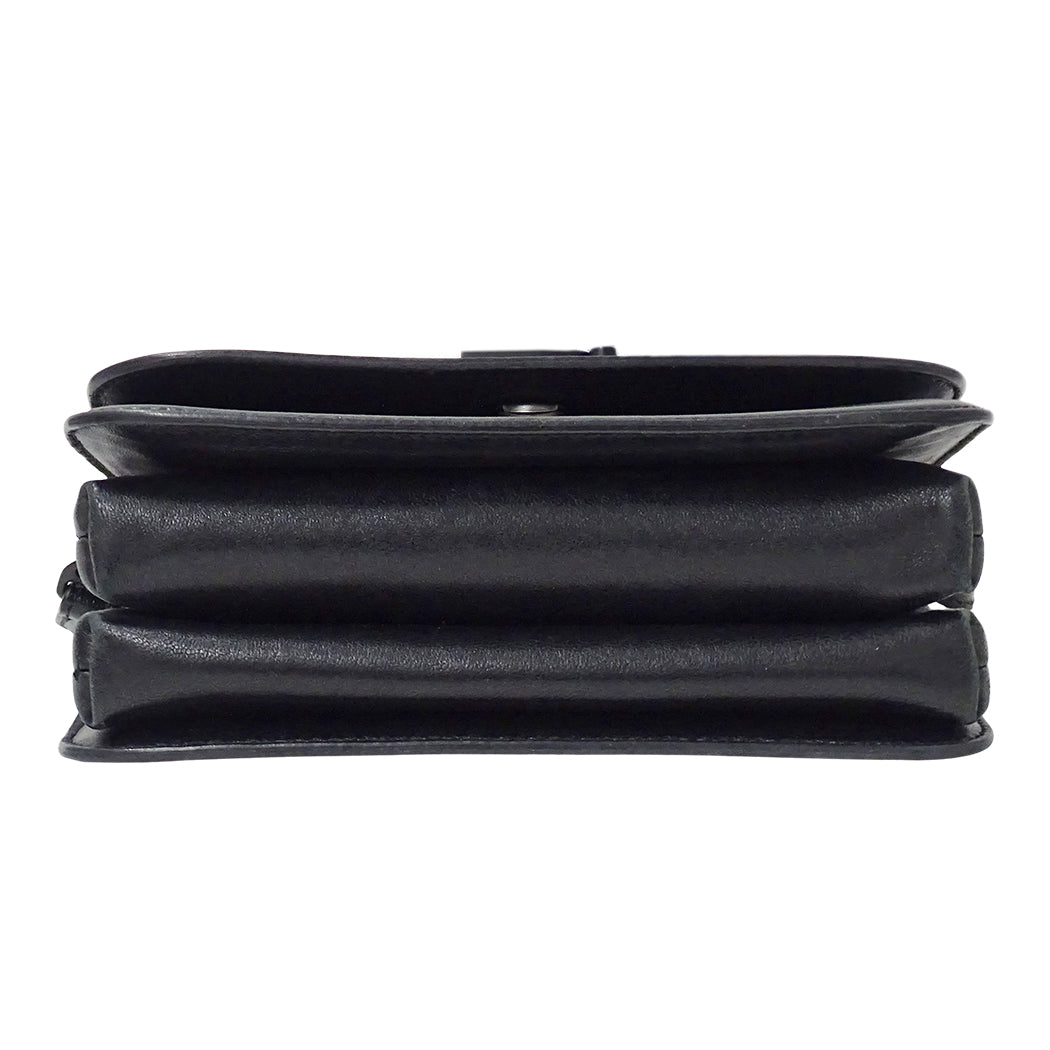 BALENCIAGA バレンシアガ ショルダーバッグ ブラック 592898 レザー レディース 【中古】