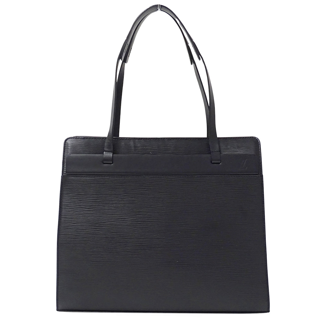 LOUIS VUITTON ルイ・ヴィトン クロワゼット PM トートバッグ エピ ノワール M52492 レディース メンズ 【中古】
