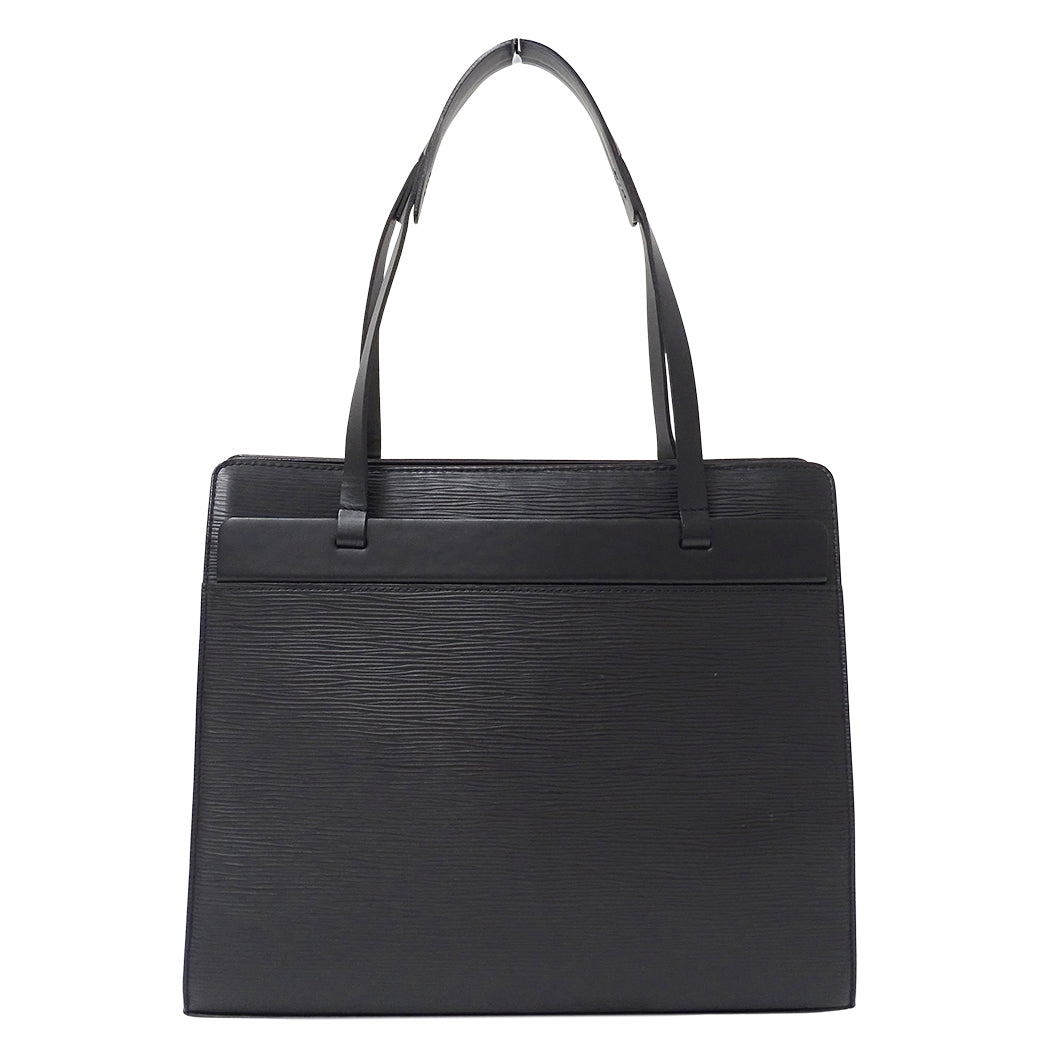 LOUIS VUITTON ルイ・ヴィトン クロワゼット PM トートバッグ エピ ノワール M52492 レディース メンズ 【中古】