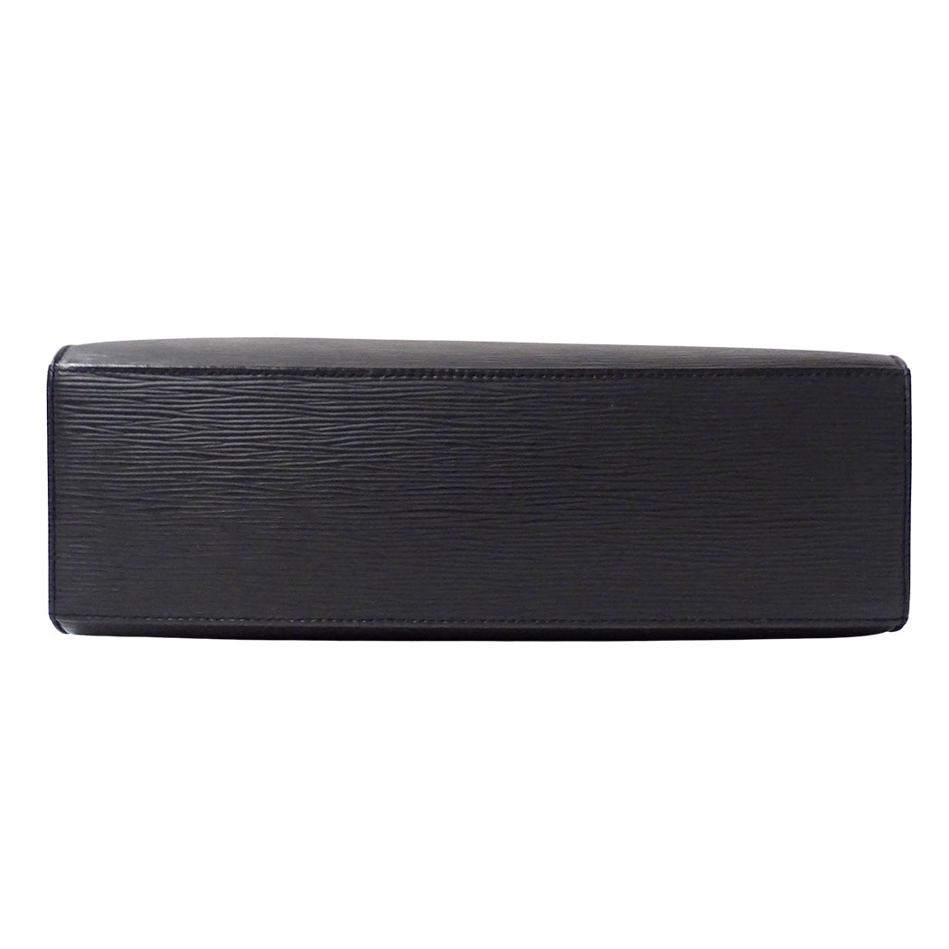 LOUIS VUITTON ルイ・ヴィトン クロワゼット PM トートバッグ エピ ノワール M52492 レディース メンズ 【中古】