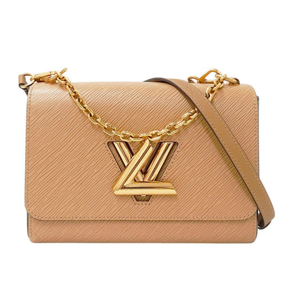 LOUIS VUITTON ルイ・ヴィトン ツイストMM 2wayバッグ エピ キャメル ブラック M51884 エピレザー レディース 【中古】