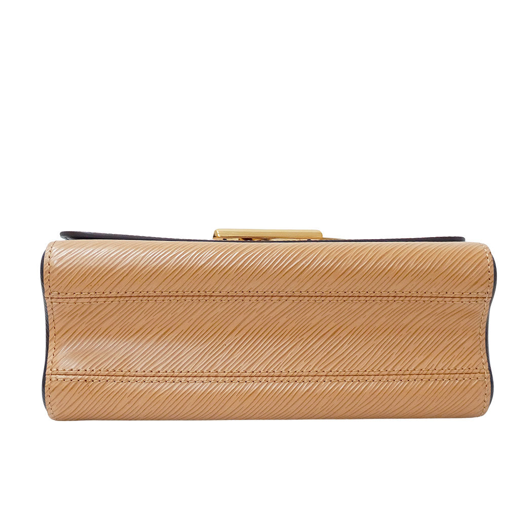 LOUIS VUITTON ルイ・ヴィトン ツイストMM 2wayバッグ エピ キャメル ブラック M51884 エピレザー レディース 【中古】