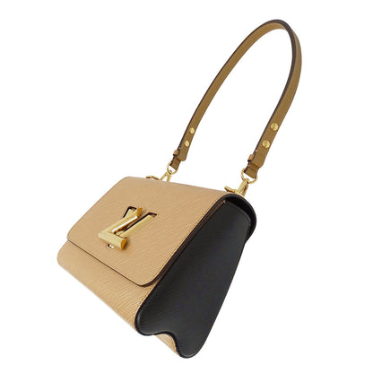 LOUIS VUITTON ルイ・ヴィトン ツイストMM 2wayバッグ エピ キャメル ブラック M51884 エピレザー レディース 【中古】