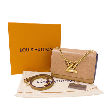 LOUIS VUITTON ルイ・ヴィトン ツイストMM 2wayバッグ エピ キャメル ブラック M51884 エピレザー レディース 【中古】