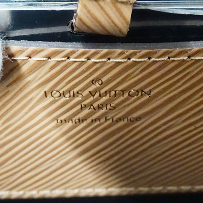 LOUIS VUITTON ルイ・ヴィトン ツイストMM 2wayバッグ エピ キャメル ブラック M51884 エピレザー レディース 【中古】