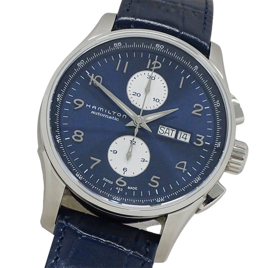 HAMILTON ハミルトン ジャズマスター H327660 メンズ 腕時計 デイデイト 自動巻き SS レザー【中古】