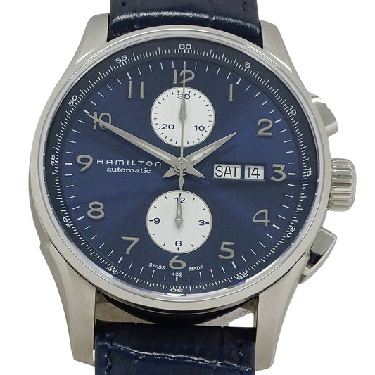 HAMILTON ハミルトン ジャズマスター H327660 メンズ 腕時計 デイデイト 自動巻き SS レザー【中古】