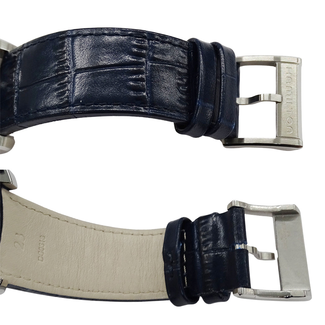 HAMILTON ハミルトン ジャズマスター H327660 メンズ 腕時計 デイデイト 自動巻き SS レザー【中古】