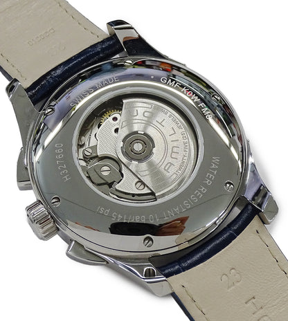 HAMILTON ハミルトン ジャズマスター H327660 メンズ 腕時計 デイデイト 自動巻き SS レザー【中古】