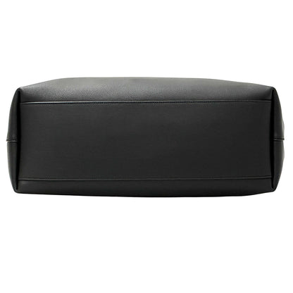 SAINT LAURENT サンローラン ボールド ショッピング トートバッグ ブラック レザー レディース メンズ 【中古】