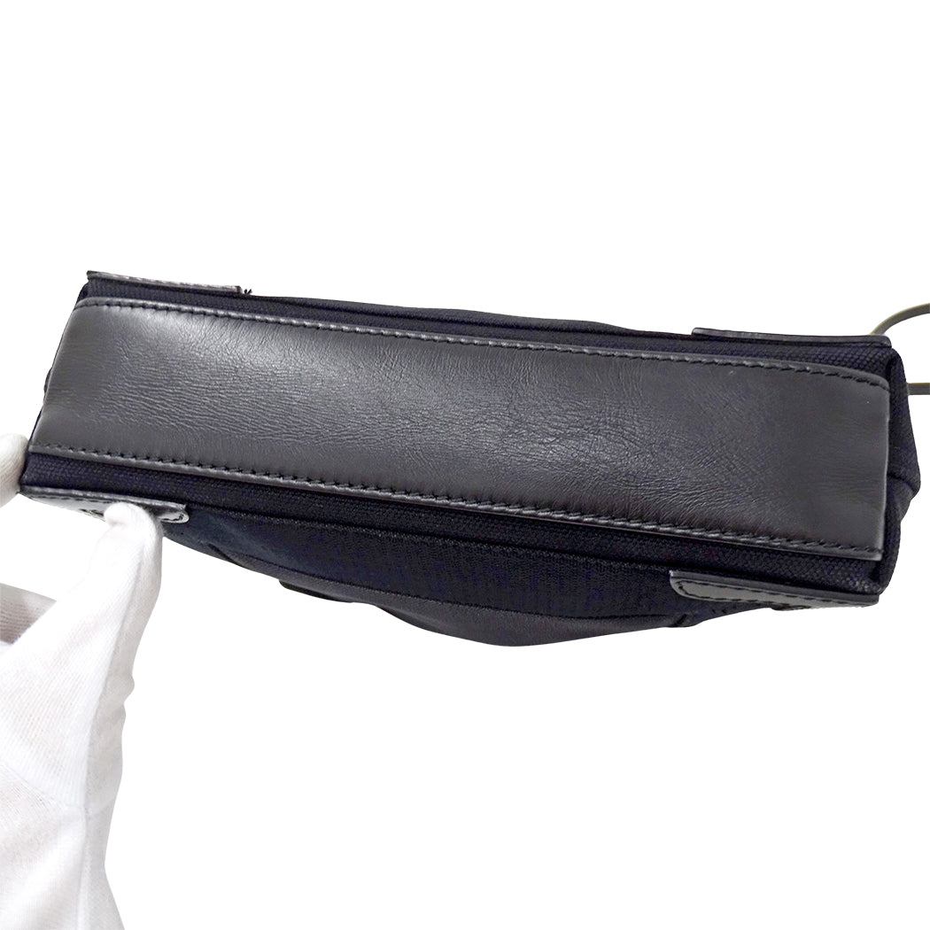 BALENCIAGA バレンシアガ ネイビーカバス XS 2wayバッグ ブラック 890346 キャンバス レディース 【中古】