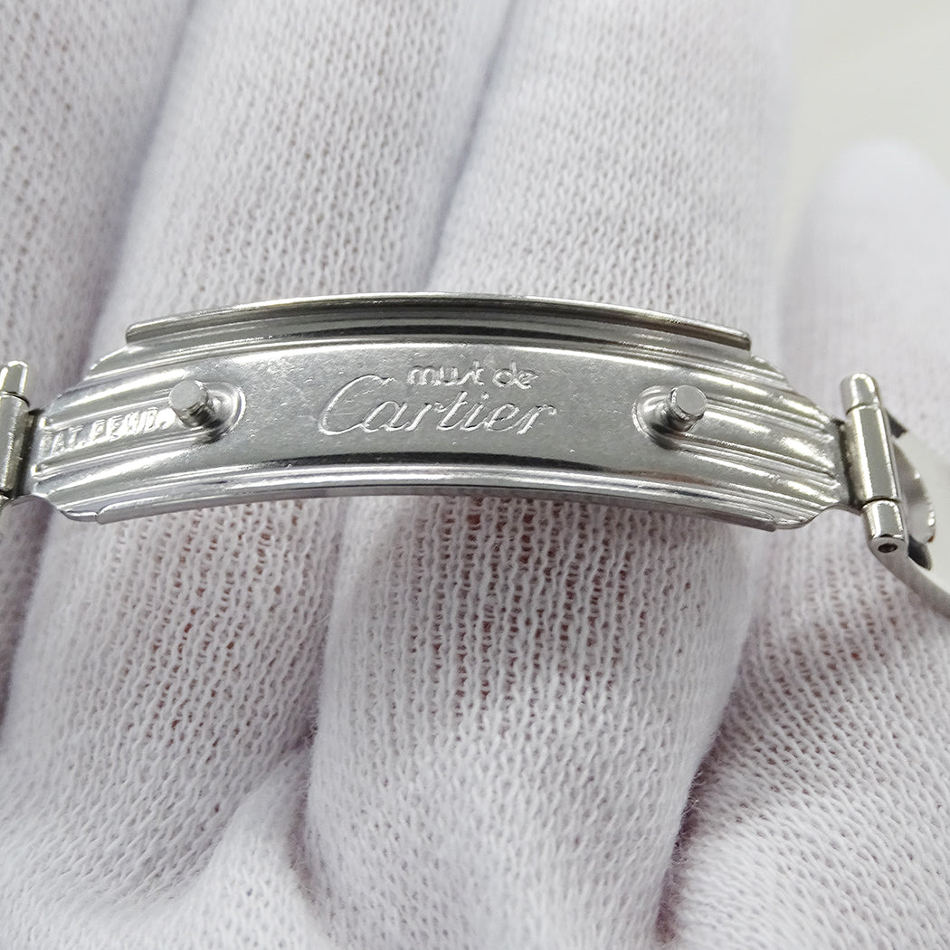 Cartier カルティエ マスト21 ヴァンティアン LM W10074F4 ボーイズ 腕時計 クオーツ GP SS 磨き済み【中古】