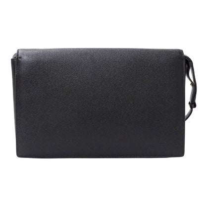 Ferragamo フェラガモ ショルダーバッグ ヴァラリボン ブラック レザー レディース 【中古】