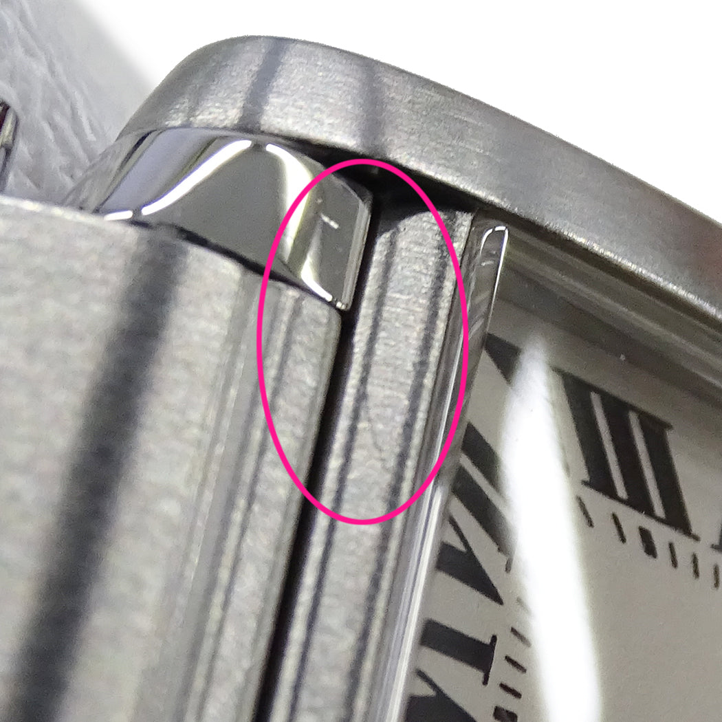 Cartier カルティエ タンクフランセーズ SM W51008Q3 レディース 腕時計 クオーツ QZ ステンレス 磨き済み【中古】