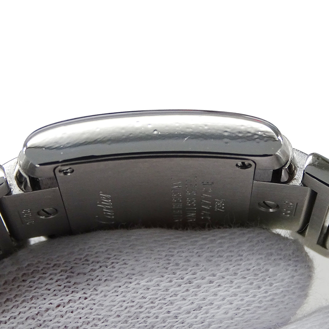 Cartier カルティエ タンクフランセーズ SM W51008Q3 レディース 腕時計 クオーツ QZ ステンレス 磨き済み【中古】