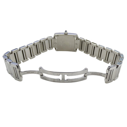 Cartier カルティエ タンクフランセーズ SM W51008Q3 レディース 腕時計 クオーツ QZ ステンレス 磨き済み【中古】