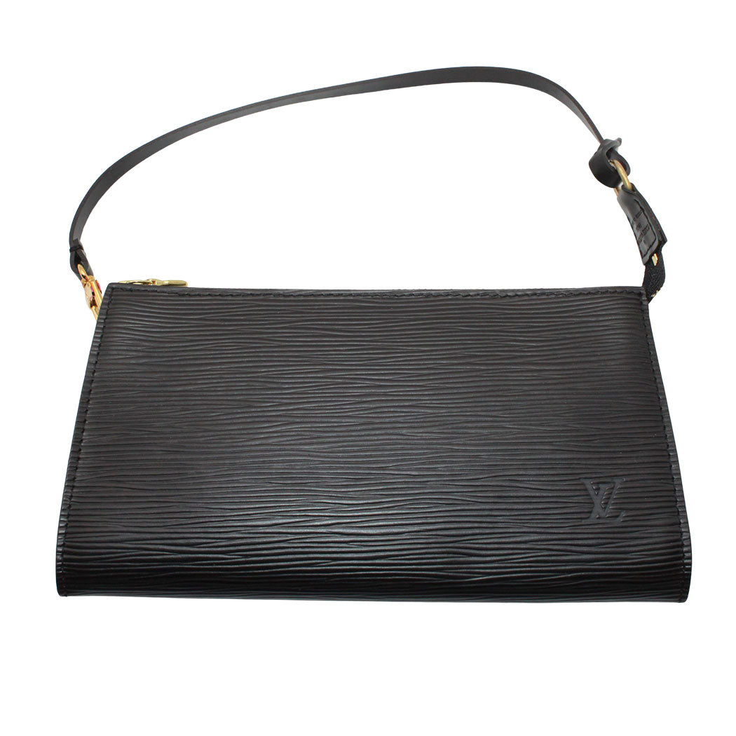 LOUIS VUITTON ルイ・ヴィトン ポシェット アクセソワール ポーチ エピ ノワール M52942 エピレザー レディース 【中古】
