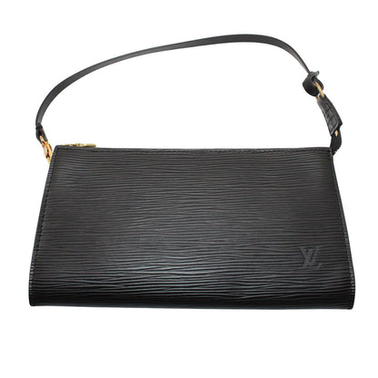 LOUIS VUITTON ルイ・ヴィトン ポシェット アクセソワール ポーチ エピ ノワール M52942 エピレザー レディース 【中古】