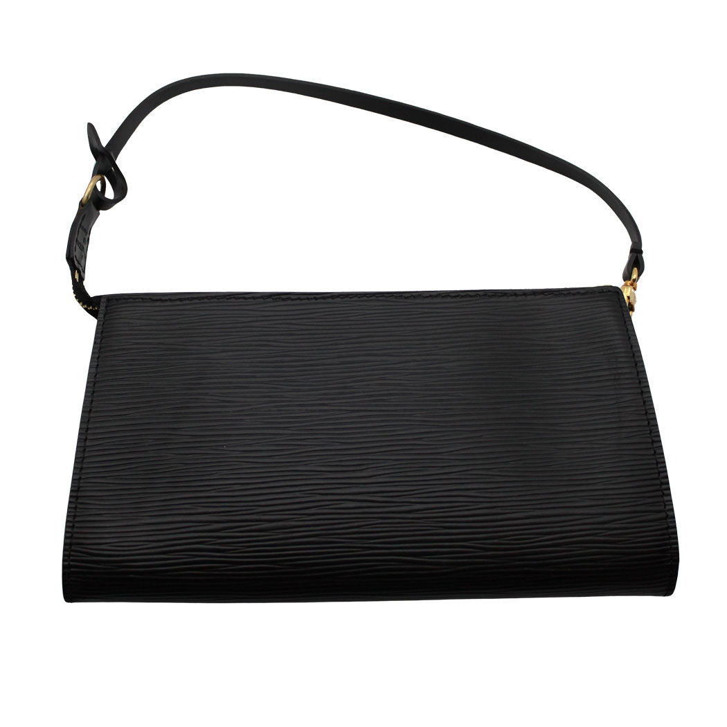 LOUIS VUITTON ルイ・ヴィトン ポシェット アクセソワール ポーチ エピ ノワール M52942 エピレザー レディース 【中古】