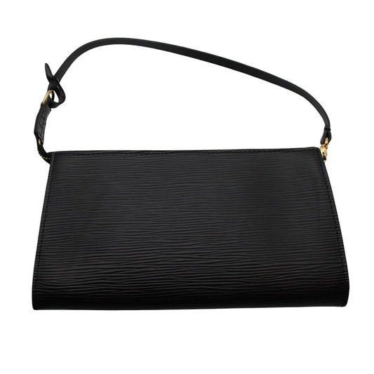LOUIS VUITTON ルイ・ヴィトン ポシェット アクセソワール ポーチ エピ ノワール M52942 エピレザー レディース 【中古】