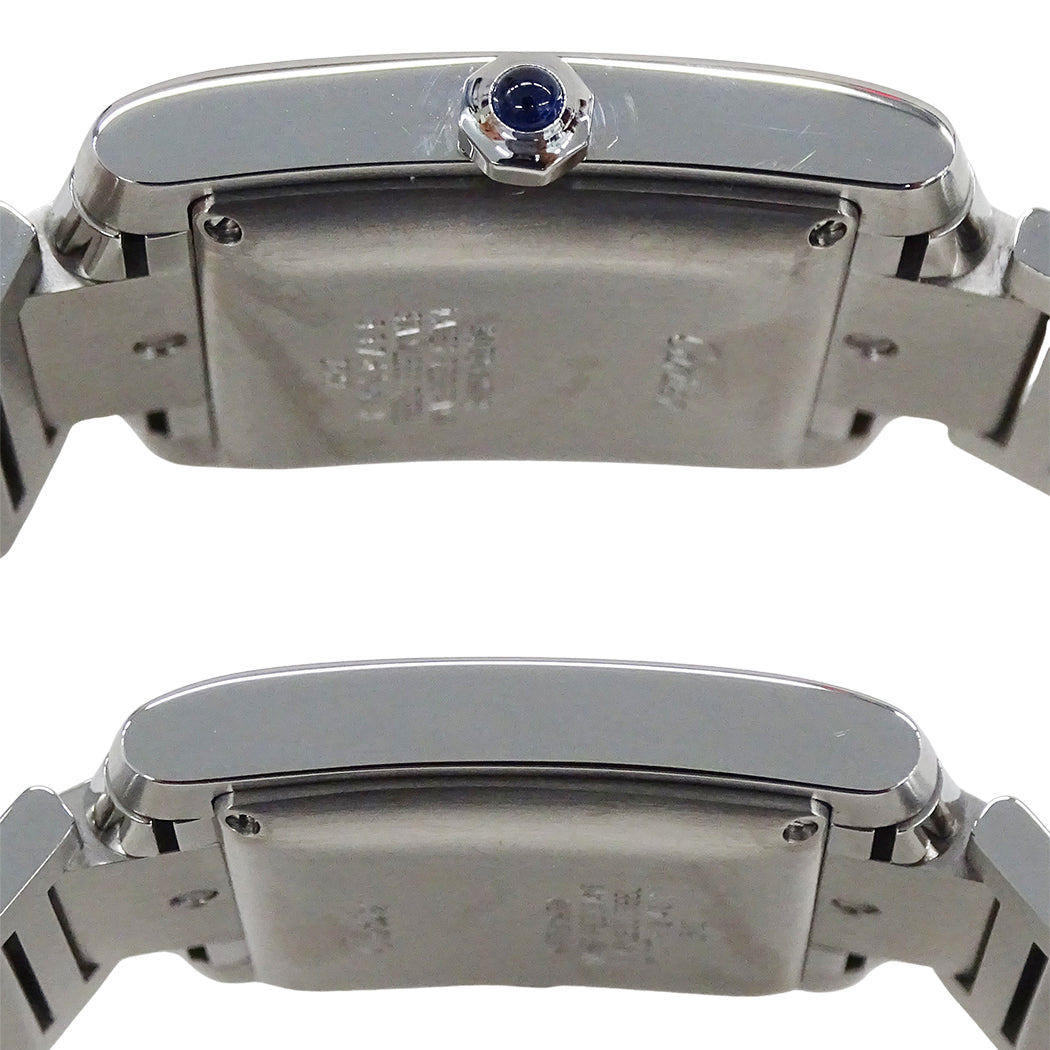 Cartier カルティエ タンクフランセーズ LM W51002Q3 メンズ 腕時計 自動巻き AT ステンレス 磨き済み【中古】