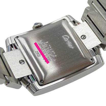 Cartier カルティエ タンクフランセーズ LM W51002Q3 メンズ 腕時計 自動巻き AT ステンレス 磨き済み【中古】