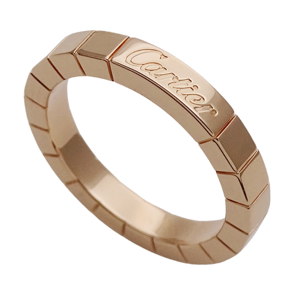 Cartier カルティエ ラニエール リング 指輪 750PG #51 約11号 レディース【中古】