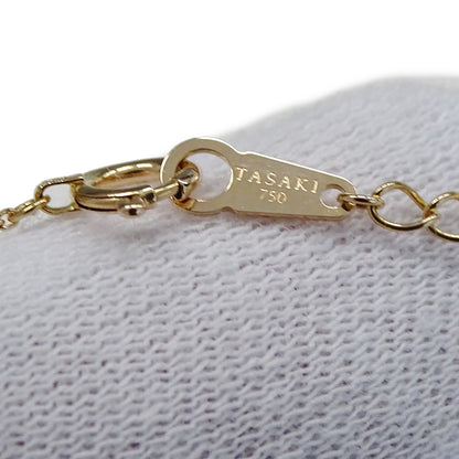 TASAKI タサキ プチバランス クラス チャーム ネックレス 750PG シトリン パール ピンクゴールド レディース 【中古】