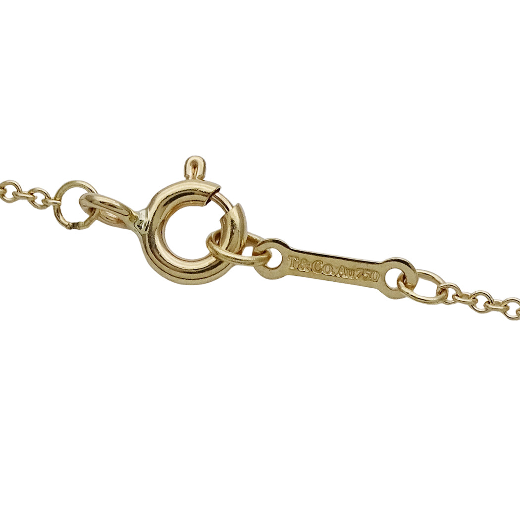 TIFFANY&Co. ティファニー パロマピカソ X キス ネックレス 750YG レディース【中古】