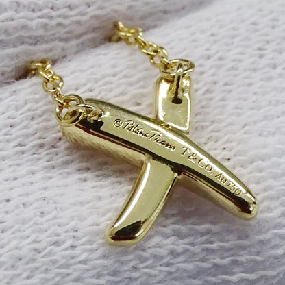 TIFFANY&Co. ティファニー パロマピカソ X キス ネックレス 750YG レディース【中古】