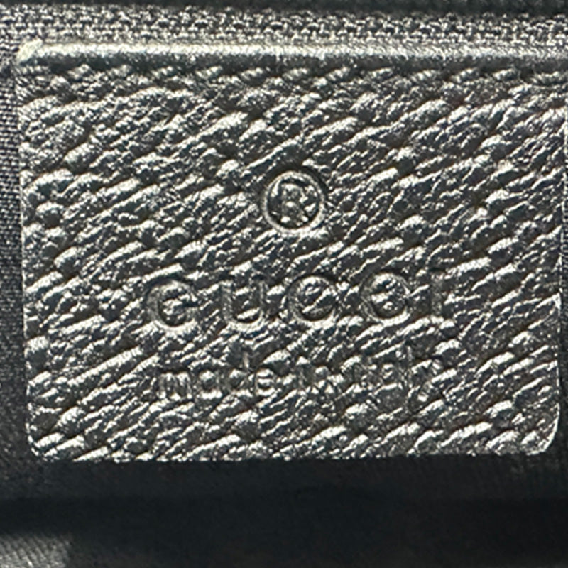GUCCI グッチ トートバッグ GGキャンバス ブラック ゴールド金具 146247 レディース 【中古】