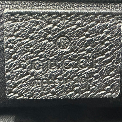 GUCCI グッチ トートバッグ GGキャンバス ブラック ゴールド金具 146247 レディース 【中古】