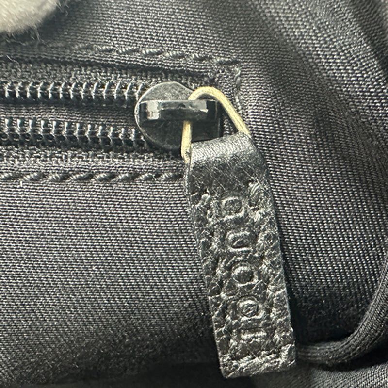 GUCCI グッチ トートバッグ GGキャンバス ブラック ゴールド金具 146247 レディース 【中古】