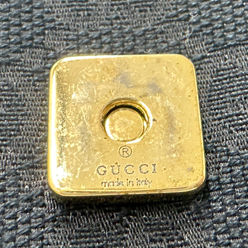 GUCCI グッチ トートバッグ GGキャンバス ブラック ゴールド金具 146247 レディース 【中古】