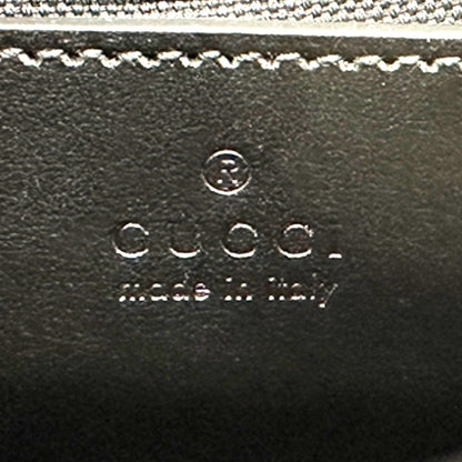 GUCCI グッチ ショルダーバッグ GGマーモント ブラック シルバー金具 レザー レディース 【中古】