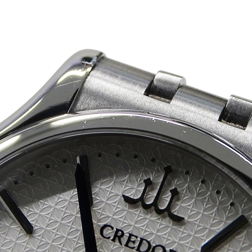 SEIKO セイコー クレドール 8J86-7A00 GCAZ057 メンズ 腕時計 デイト クオーツ SS 磨き済み【中古】