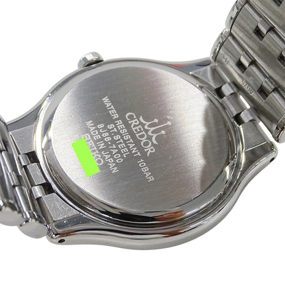SEIKO セイコー クレドール 8J86-7A00 GCAZ057 メンズ 腕時計 デイト クオーツ SS 磨き済み【中古】