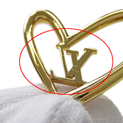 LOUIS VUITTON ルイ・ヴィトン ブックルドレイユ ハート フォーリンラブ GM ピアス ゴールド レディース M00464 【中古】