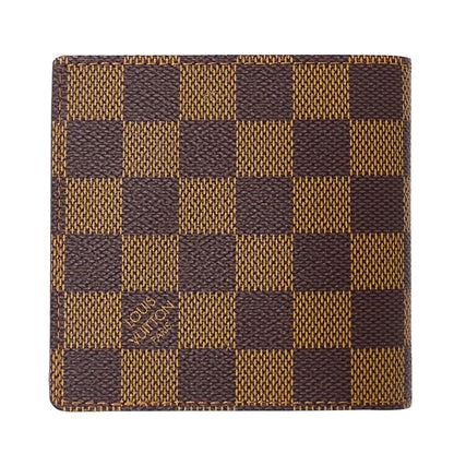 LOUIS VUITTON ルイ・ヴィトン ポルトフォイユ マルコ 二つ折り財布 ダミエ N61675 メンズ 【中古】