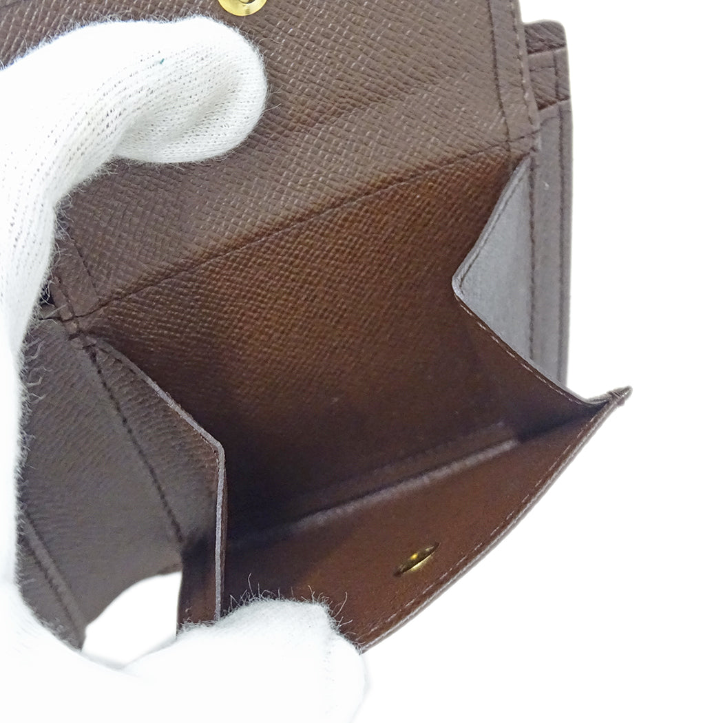 LOUIS VUITTON ルイ・ヴィトン ポルトフォイユ マルコ 二つ折り財布 ダミエ N61675 メンズ 【中古】